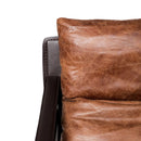 Hospitality furniture - Leather Modern Classic Accent Chair - www.oroatrade.com