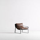Hospitality furniture - Leather Modern Classic Accent Chair - www.oroatrade.com
