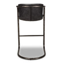 Hospitality furniture - Leather Cantilevered Bar Stool Set (2) - www.oroatrade.com