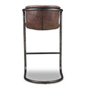 Hospitality furniture - Leather Cantilevered Bar Stool Set (2) - www.oroatrade.com