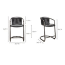 Cantilevered Counter Stool Set (2) | Novi Living Freeman | Oroa.com