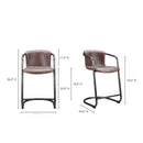 Cantilevered Counter Stool Set (2) | Novi Living Freeman | Oroa.com