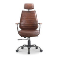 Hospitality furniture - Adjustable Leather Office Chair - www.oroatrade.com