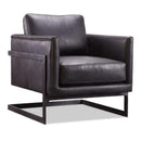 Hospitality furniture - Leather Cantilevered Club Chair - www.oroatrade.com