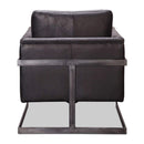 Hospitality furniture - Leather Cantilevered Club Chair - www.oroatrade.com