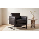 Hospitality furniture - Leather Cantilevered Club Chair - www.oroatrade.com