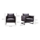 Hospitality furniture - Leather Cantilevered Club Chair - www.oroatrade.com