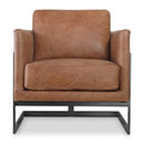 Hospitality furniture - Leather Cantilevered Club Chair - www.oroatrade.com