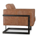 Hospitality furniture - Leather Cantilevered Club Chair - www.oroatrade.com