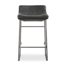 Hospitality furniture - Leather Backless Counter Stools (2) - www.oroatrade.com