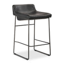 Hospitality furniture - Leather Backless Counter Stools (2) - www.oroatrade.com