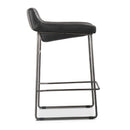 Hospitality furniture - Leather Backless Counter Stools (2) - www.oroatrade.com