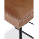 Hospitality furniture - Leather Backless Counter Stools (2) - www.oroatrade.com