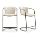 Cantilevered Counter Stool Set (2) | Novi Living Freeman | Oroa.com