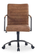 Hospitality furniture - Grain Leather Office Chair - www.oroatrade.com