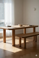 Scandinavian Style Oak Dining Table | Novi Living Anders