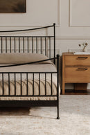 Hospitality furniture - Black Iron Bed - www.oroatrade.com