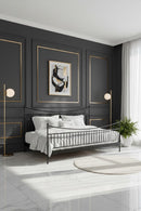 Hospitality furniture - Black Iron Bed - www.oroatrade.com