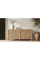 4-Door Mango Wood Sideboard | Novi Living Fulton | Oroatrade.com