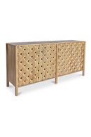 4-Door Mango Wood Sideboard | Novi Living Fulton | Oroatrade.com