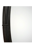 Aged Black Oval Mirror | Novi Living Antoni | Oroa.com