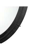 Aged Black Oval Mirror | Novi Living Antoni | Oroa.com