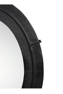 Aged Black Oval Mirror | Novi Living Antoni | Oroa.com