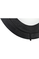 Aged Black Oval Mirror | Novi Living Antoni | Oroatrade.com