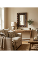 Brown Mango Wood Mirror | Novi Living Holland | Oroatrade.com