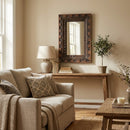 Hospitality furniture - Brown Mango Wood Mirror - www.oroatrade.com