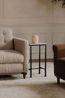 Hospitality furniture - Italian Marble Square Side Table - www.oroatrade.com