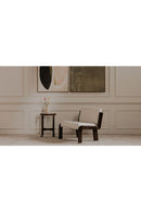 Hospitality furniture - Round Travertine Accent Table - www.oroatrade.com