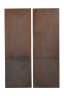 Aged Bronze Wall Decor Set (2) | Novi Living Smith | Oroatrade.com