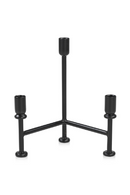 Black Metal Candle Holder | Novi Living Cicero | Oroatrade.com
