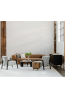 Hospitality furniture - Brass Drum-Style Accent Table - www.oroatrade.com