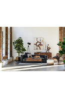 Hospitality furniture - Brass Drum-Style Accent Table - www.oroatrade.com