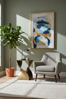 Hospitality furniture - Brass Twisted Accent Table - www.oroatrade.com