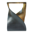 Two-Toned Metallic Accent Table | Novi Living Twist