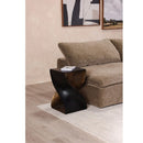 Two-Toned Metallic Accent Table | Novi Living Twist