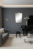 Cast Aluminum Wall Mirror | Novi Living Keyes | Oroa.com