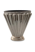 Cast Aluminum Tapered Vase | Novi Living Jade