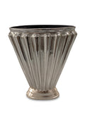 Cast Aluminum Tapered Vase | Novi Living Jade | Oroa.com