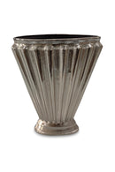 Cast Aluminum Tapered Vase | Novi Living Jade | Oroa.com