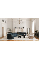 Black Herringbone 4-Door Sideboard | Novi Living Fishbone | Oroa.com