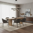 Sandblasted Oak Dining Table | Novi Living Koshi