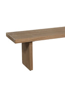 Sandblasted Oak Dining Bench | Novi Living Koshi | Oroa.com