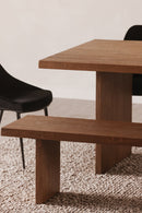 Sandblasted Oak Dining Bench | Novi Living Koshi | Oroa.com