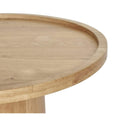 Round Tray Oak Coffee Table | Novi Living Cohen