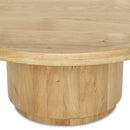 Round Tray Oak Coffee Table | Novi Living Cohen