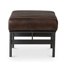Channeled Leather Bench | Novi Living Harrison